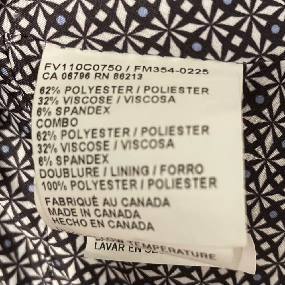 Tristan Black and Navy Women’s Jacket - Picture 11 of 12